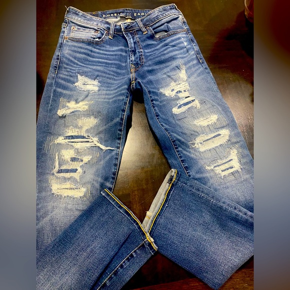 SOLD American Eagle Men”s Next Level AirFlex Slim Straight Size 29X30 - Picture 9 of 16